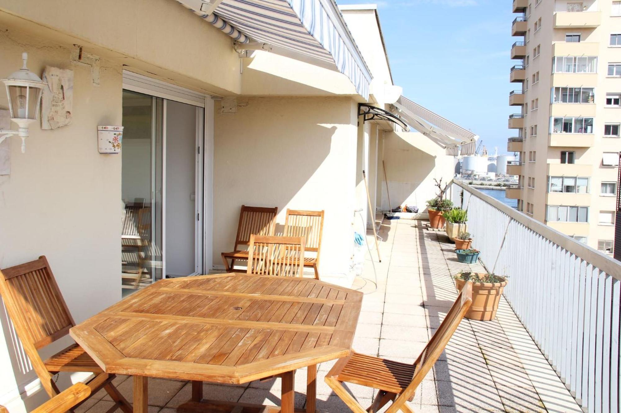 Sete - Bel Appartement 4 Etoiles Avec Terrasse Vue Saint Clair - Plein Centre - Garage Exterior photo